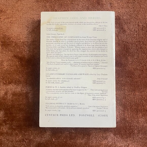 Vintage Book - An Historical Account of the Heathen Gods and Heroes - Picture 2 of 3